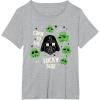 image:imageStar Wars Darth Vader The Lucky Side St Patricks Day TShirtHeather Grey