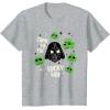 image:imageStar Wars Darth Vader The Lucky Side St Patricks Day TShirtHeather Grey
