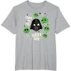 image:imageStar Wars Darth Vader The Lucky Side St Patricks Day TShirtHeather Grey