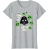 image:imageStar Wars Darth Vader The Lucky Side St Patricks Day TShirtHeather Grey