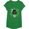 image:imageStar Wars Darth Vader The Lucky Side St Patricks Day TShirtKelly Green