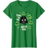 image:imageStar Wars Darth Vader The Lucky Side St Patricks Day TShirtKelly Green