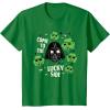 image:imageStar Wars Darth Vader The Lucky Side St Patricks Day TShirtKelly Green
