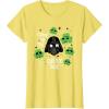 image:imageStar Wars Darth Vader The Lucky Side St Patricks Day TShirtLemon Yellow