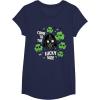 image:imageStar Wars Darth Vader The Lucky Side St Patricks Day TShirtNavy Blue