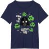 image:imageStar Wars Darth Vader The Lucky Side St Patricks Day TShirtNavy Blue