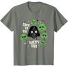 image:imageStar Wars Darth Vader The Lucky Side St Patricks Day TShirtOlive Heather