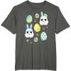 image:imageStar Wars Easter Bunny Stormtroopers and Easter Eggs TShirtAsphalt Grey