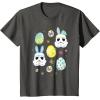image:imageStar Wars Easter Bunny Stormtroopers and Easter Eggs TShirtAsphalt Grey