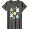 image:imageStar Wars Easter Bunny Stormtroopers and Easter Eggs TShirtAsphalt Grey