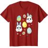 image:imageStar Wars Easter Bunny Stormtroopers and Easter Eggs TShirtCranberry Red