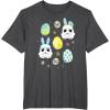 image:imageStar Wars Easter Bunny Stormtroopers and Easter Eggs TShirtDark Heather Grey
