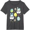 image:imageStar Wars Easter Bunny Stormtroopers and Easter Eggs TShirtDark Heather Grey