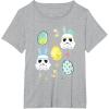 image:imageStar Wars Easter Bunny Stormtroopers and Easter Eggs TShirtHeather Grey