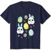 image:imageStar Wars Easter Bunny Stormtroopers and Easter Eggs TShirtNavy Blue