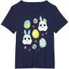 image:imageStar Wars Easter Bunny Stormtroopers and Easter Eggs TShirtNavy Blue
