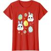 image:imageStar Wars Easter Bunny Stormtroopers and Easter Eggs TShirtRed
