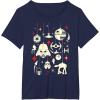 image:imageStar Wars Galactic Empire Ornaments Holiday TShirtNavy Blue