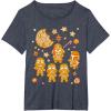 image:imageStar Wars Gingerbread Cookies Galactic Empire Holiday TShirtHeather Blue