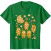 image:imageStar Wars Gingerbread Cookies Galactic Empire Holiday TShirtKelly Green