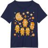 image:imageStar Wars Gingerbread Cookies Galactic Empire Holiday TShirtNavy Blue