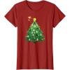 image:imageStar Wars Imperial Christmas Tree Holiday TShirtCranberry Red