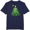 image:imageStar Wars Imperial Christmas Tree Holiday TShirtNavy Blue