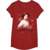 image:imageStar Wars Leia I Love Yule Christmas Snowflake TShirt TShirtCranberry Red