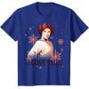 image:imageStar Wars Leia I Love Yule Christmas Snowflake TShirt TShirtRoyal Blue