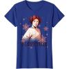 image:imageStar Wars Leia I Love Yule Christmas Snowflake TShirt TShirtRoyal Blue