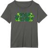 image:imageStar Wars Logo Green Shamrocks St Patricks Day TShirtAsphalt Grey