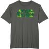 image:imageStar Wars Logo Green Shamrocks St Patricks Day TShirtAsphalt Grey