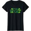 image:imageStar Wars Logo Green Shamrocks St Patricks Day TShirtBlack