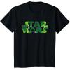 image:imageStar Wars Logo Green Shamrocks St Patricks Day TShirtBlack