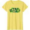 image:imageStar Wars Logo Green Shamrocks St Patricks Day TShirtLemon Yellow