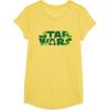 image:imageStar Wars Logo Green Shamrocks St Patricks Day TShirtLemon Yellow