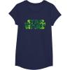 image:imageStar Wars Logo Green Shamrocks St Patricks Day TShirtNavy Blue