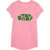 image:imageStar Wars Logo Green Shamrocks St Patricks Day TShirtPink