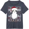 image:imageStar Wars Porg Ugly Christmas Sweater Graphic TShirt TShirtHeather Blue