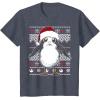 image:imageStar Wars Porg Ugly Christmas Sweater Graphic TShirt TShirtHeather Blue
