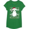 image:imageStar Wars Porg Ugly Christmas Sweater Graphic TShirt TShirtKelly Green