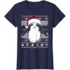 image:imageStar Wars Porg Ugly Christmas Sweater Graphic TShirt TShirtNavy Blue
