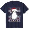 image:imageStar Wars Porg Ugly Christmas Sweater Graphic TShirt TShirtNavy Blue