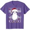 image:imageStar Wars Porg Ugly Christmas Sweater Graphic TShirt TShirtPurple Heather