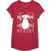 image:imageStar Wars Porg Ugly Christmas Sweater Graphic TShirt TShirtRed Heather