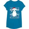 image:imageStar Wars Porg Ugly Christmas Sweater Graphic TShirt TShirtSapphire Blue