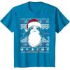 image:imageStar Wars Porg Ugly Christmas Sweater Graphic TShirt TShirtSapphire Blue