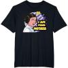 image:imageStar Wars Princess Leia I Am Your Mother Pop Color TShirtBlack