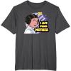 image:imageStar Wars Princess Leia I Am Your Mother Pop Color TShirtDark Heather Grey