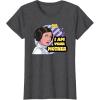 image:imageStar Wars Princess Leia I Am Your Mother Pop Color TShirtDark Heather Grey